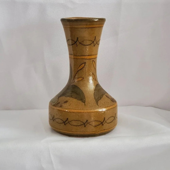 VTG Olaria D Corridinho Almanlil Vase Portuguese Pottery Algarve Portugal Vase - Picture 5 of 13